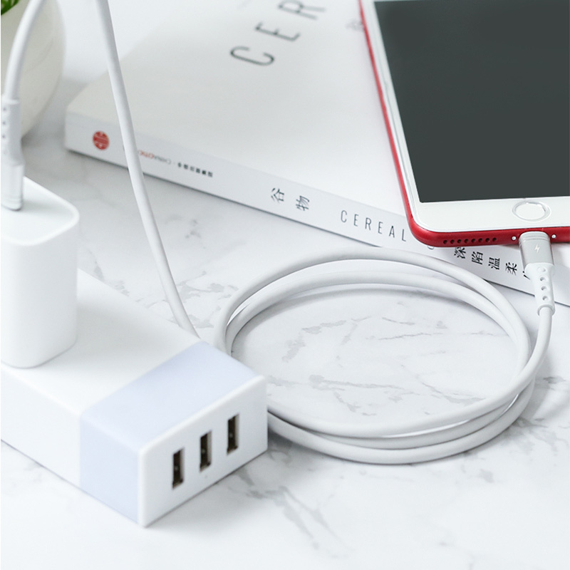 REMAX 苹果PD快充数据线 白色 iphone11pro苹果x手机充电线器 mfi认证typec转lighting