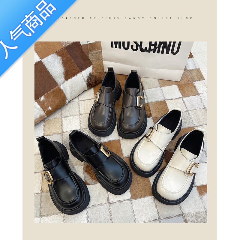 SUNTEK小个子厚底内增高小码313233单鞋玛丽珍鞋乐福鞋小皮鞋33码女鞋子高清大图