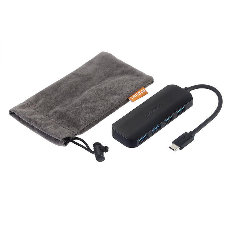 联想(Lenovo)C611 Type-C转USB3.0高速转接器扩展坞Hub集线器mini适配器笔记本电脑小米华为等