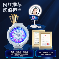 古尚古 手机散热器黑鲨冰封pro2半导体制冷背夹白I专业级[冰川款双制冷]1秒降2℃▼0噪音▼双风扇「送2指套+直播头」