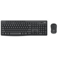 罗技(Logitech) 无线静音键鼠套装 MK295 套