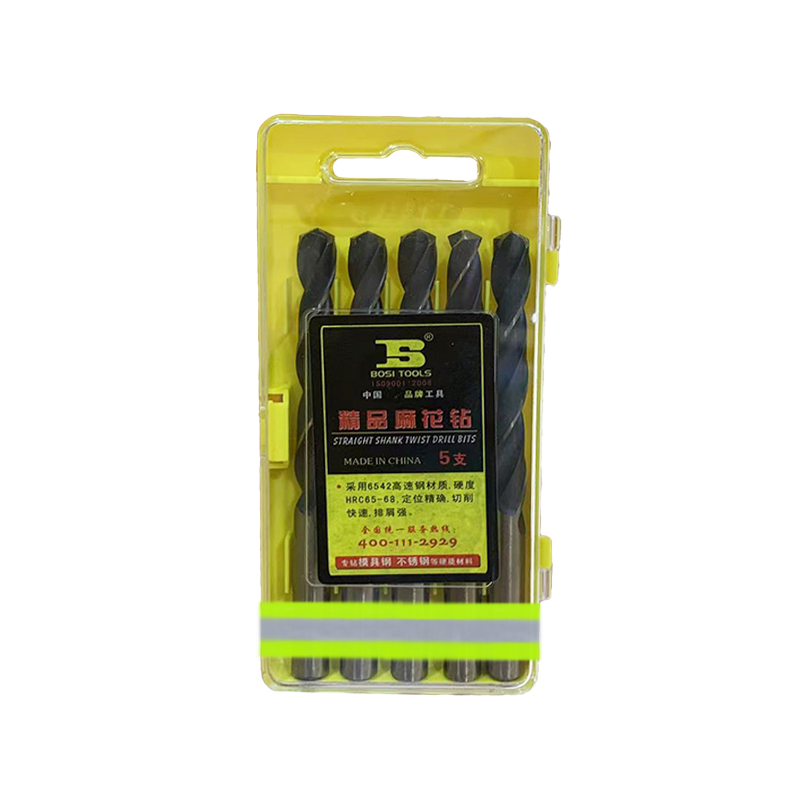 波斯(BOSI) 荧光系列精品麻花钻 11.8mm/5支 盒高清大图