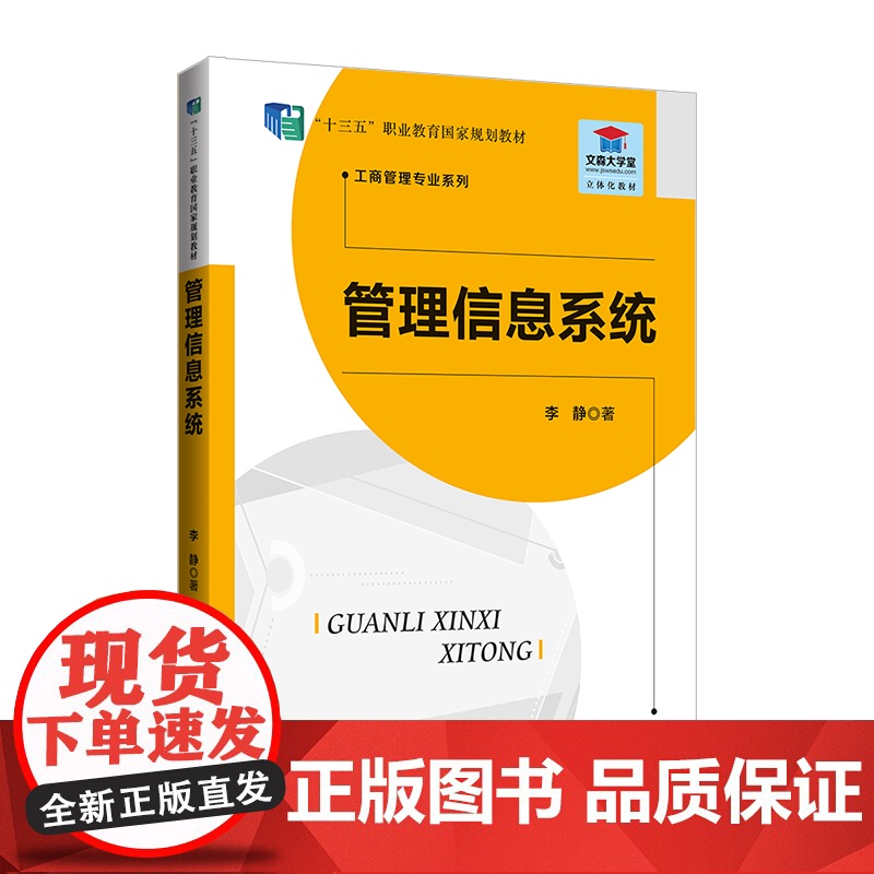 管理信息系统 9787303223251 李静 著 “十三五”职业教育国家规划教材 工商管理专业系列 北京师范高清大图