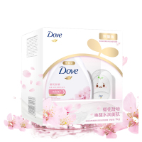 多芬(Dove)沐浴露 樱花甜香 滋养美肤 沐浴乳1KG盒装定制版[联合利华]