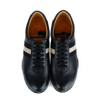 Bally 巴利 女士黑白条牛皮橡胶套脚运动户外休闲鞋 FRANCISCA/06男鞋