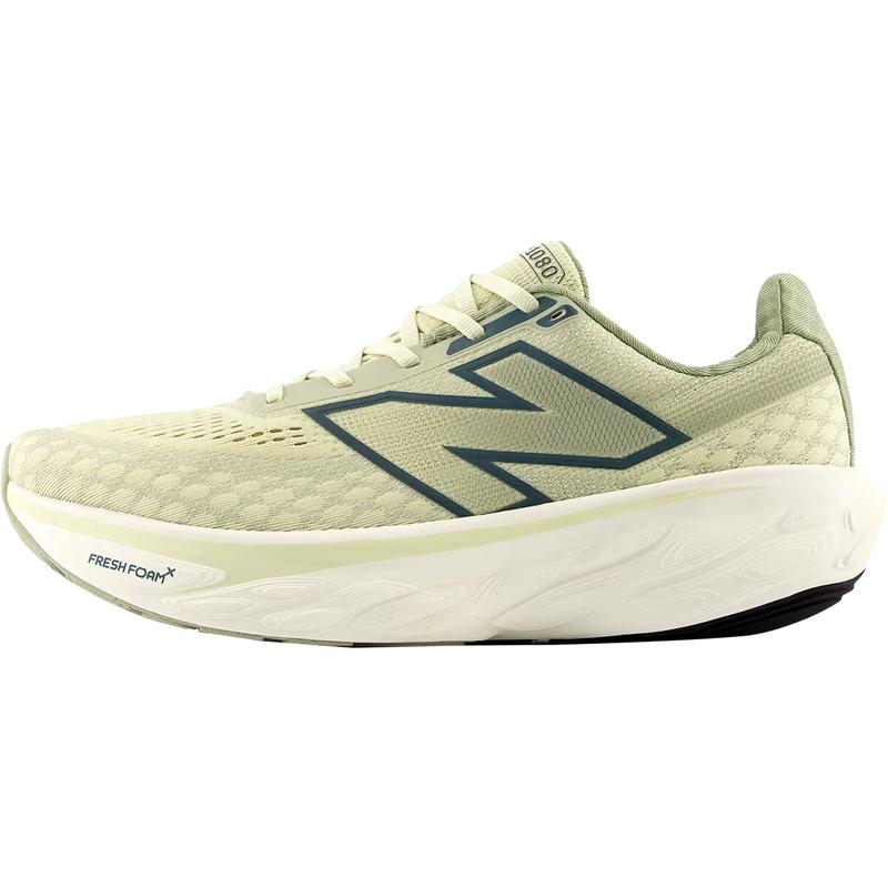 新百伦(New Balance)男士跑鞋轻量透气舒适缓震户外跑步鞋适合长 Pale_Moss/New_Spruce/Linen 46.5