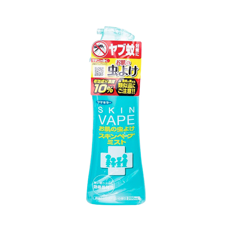 [持久驱蚊]未来(VAPE) Fumakilla Skin驱蚊水蚊香液 200毫升/瓶