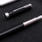派克钢笔书写顺滑流畅握感舒适高端精致卓尔纯黑丽雅白夹墨水笔