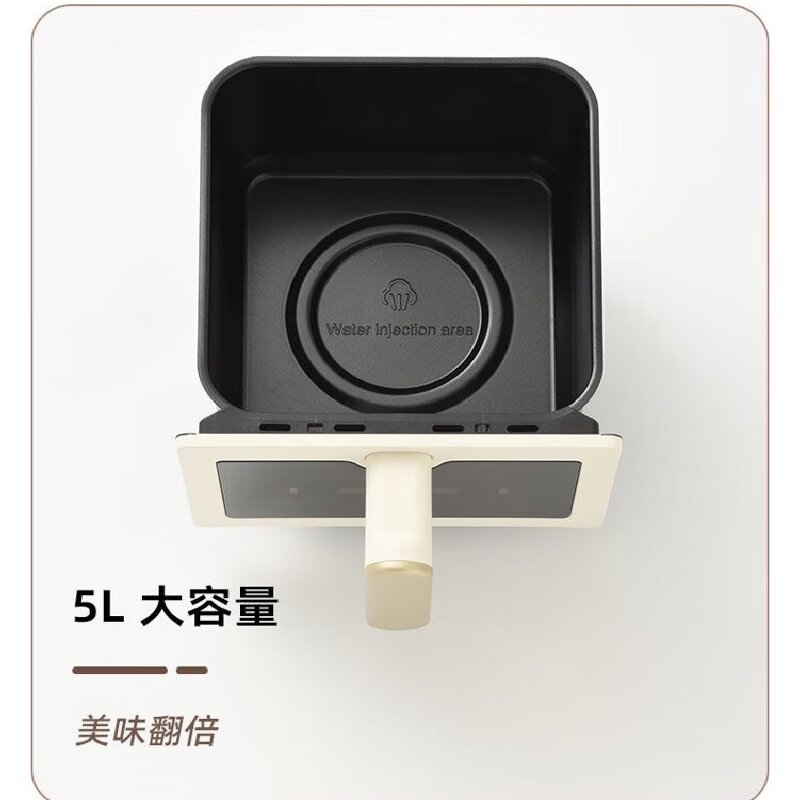 BRUNO可视空气炸锅5L BOE129一键智能烹饪健康低脂快速锁鲜高清大图