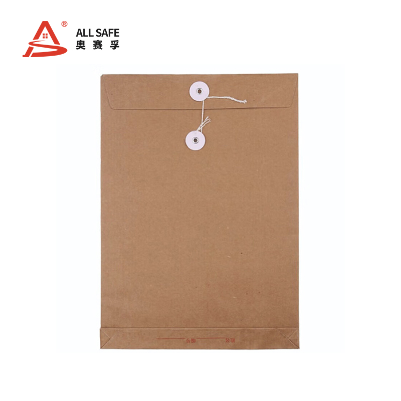 奥赛孚 ASF-DAD80A 330*250*80mm 20个/包 档案袋(计价单位:包)牛皮纸色高清大图