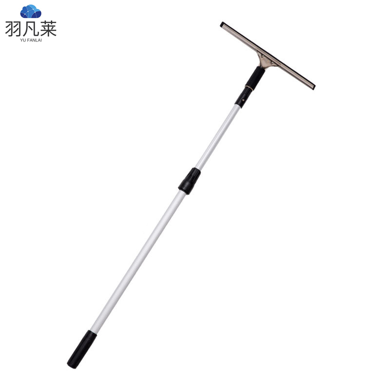 加长伸缩杆玻璃刮擦窗器(杆+玻璃刮+抹水器) 1.2米杆 套高清大图