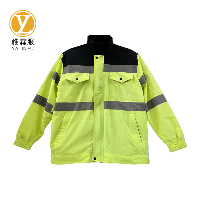 雅霖服 高警示速干工作服套装YLF0126 套高清大图