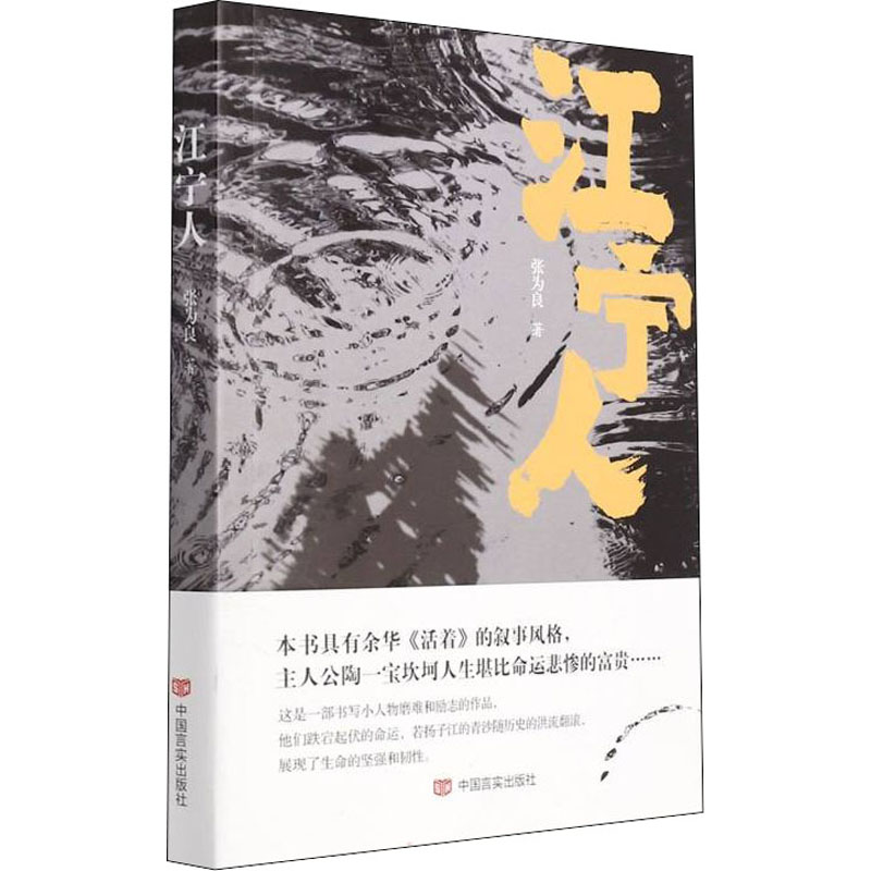 正版新书】江宁人张为良9787517139089