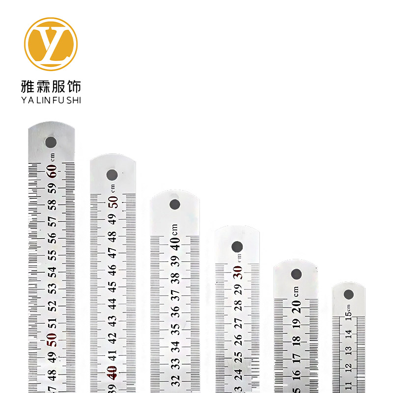 雅霖服 钢板尺30cm 把高清大图