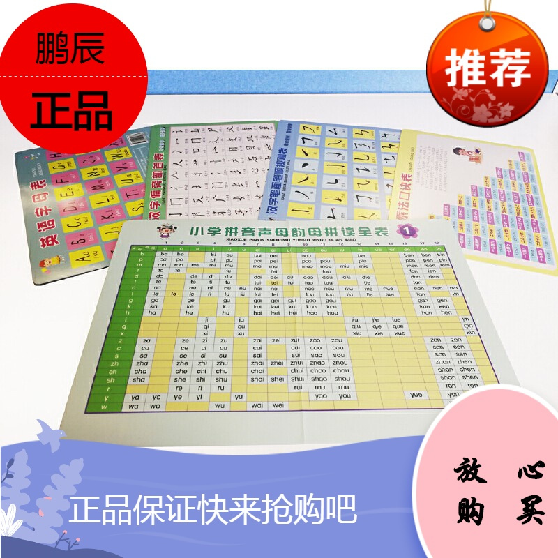 小学生学习卡 汉字偏旁部首表 汉字笔画笔顺规则表 小学拼音声母韵母拼读全表 乘法口诀表 英语字母报价 参数 图片 视频 怎么样 问答 苏宁易购