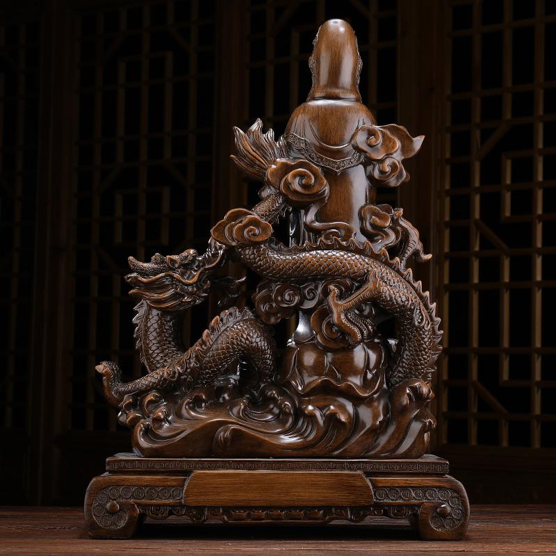 美帮汇观音摆件佛像供奉家用观世音菩萨家居客厅房间布置摆设高清大图