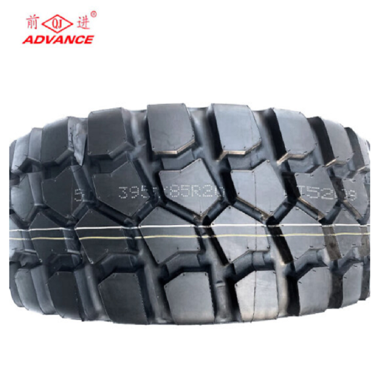 前进365/80R20-20PR/GL073A越野真空(无内胎)轮胎适用于东风运输车