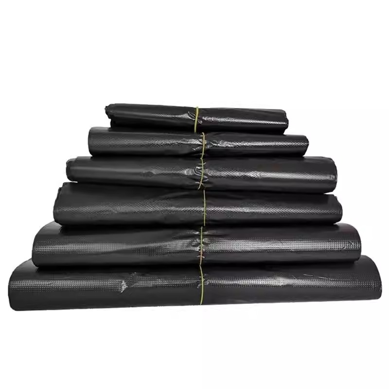 老房太太 垃圾袋 塑料袋 40*64cm 黑色 背心式 加厚款 承重18斤 L77 50个/捆高清大图