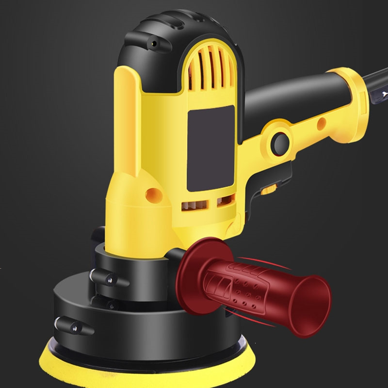 阿斯卡利汽车抛光机打蜡车家用小型美容封釉划痕打磨一体机抛光盘