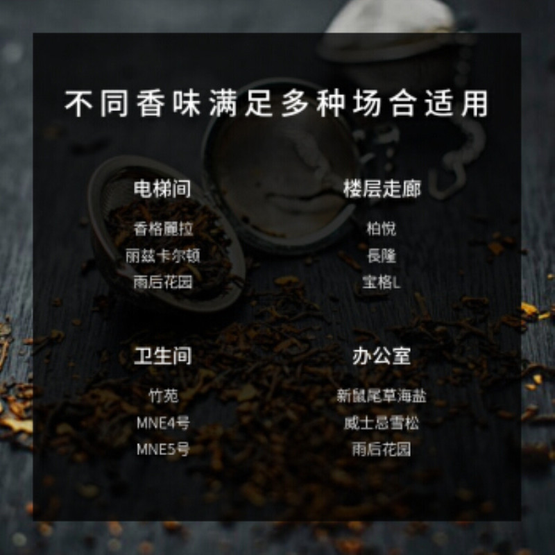 行香 酒店大堂会所室内家用香氛精油雾化定时静音喷香机 黑灰色电池扩香机+1瓶精油(香型可选) 100ML丽兹佧尔顿黑兰花