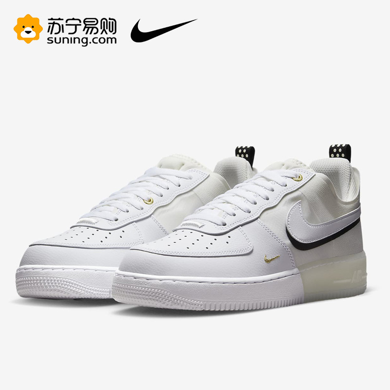 Nike耐克官方AIR FORCE 1 REACT男子空军一号40周年运动鞋DQ7669