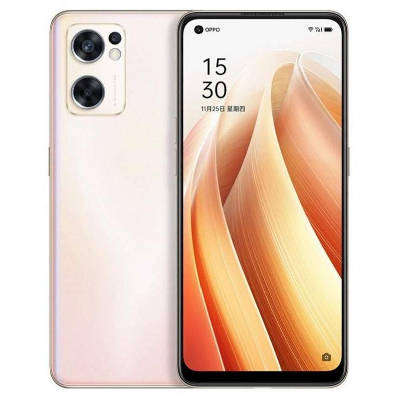 [二手8成新]OPPO Reno7SE 晨曦金 8G+256G全网通安卓手机6.43英寸屏天玑900双卡拍照娱乐5G手机高清大图