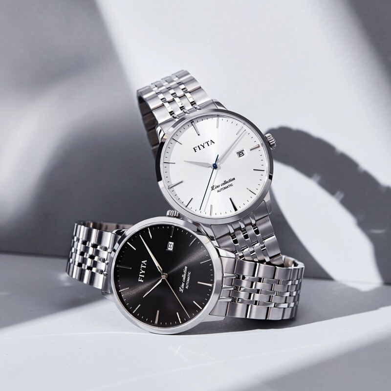 新品正品飞亚达风致系列超薄自动休闲防水商务机械男表ga801001wlw