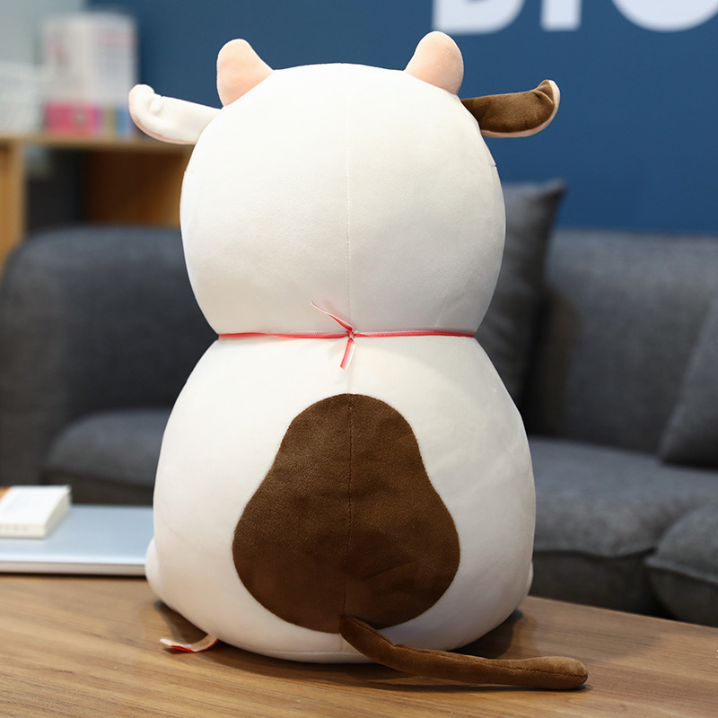 心向绒小牛公仔毛绒玩具女生十二生肖奶牛牛玩偶可爱布娃娃大号睡觉