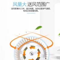 浴霸 风暖集成吊顶五合一led灯浴室排气扇照明取暖一体|五合一太空银(按键款)