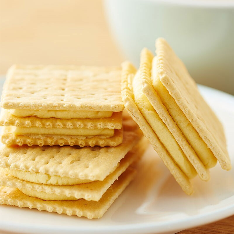 康师傅3+2苏打夹心饼干300g袋装休闲早餐零食小吃