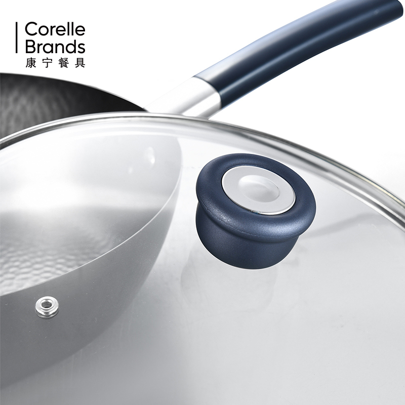 Corelle Brands零涂层锻打煎炒锅 CB-JSG03-SL/KZ(NM)高清大图