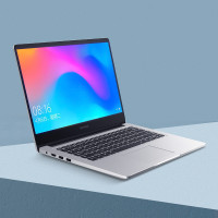 小米(MI)RedmiBook14英寸增强版轻薄本全新十代处理器笔记本电脑(i5-10210U 8G 512GSSD MX250 2G独显)手环疾速解锁 游戏 win10 月光银