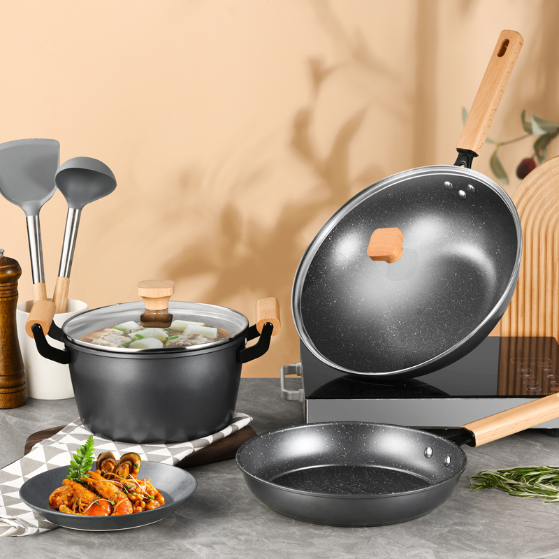 康巴赫-乐享麦饭石三件套 (LPB-T03L)