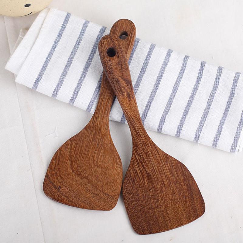 小平头铲子鸡翅木锅铲子家用无漆无腊炒菜铲米铲实木木铲子煎蛋铲 鸡