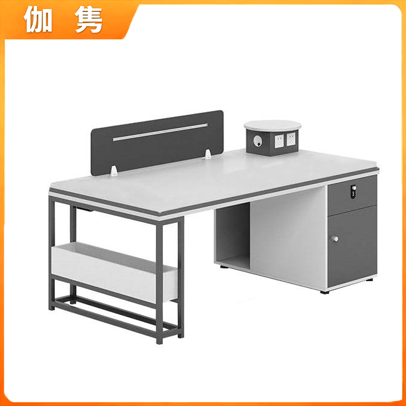 伽隽 办公桌 D-120*60*75cm 张高清大图