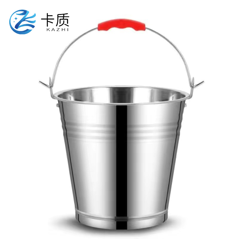 卡质 不锈钢手提水桶 20L个高清大图