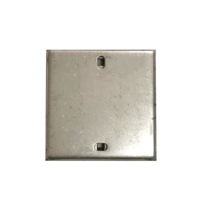 驰伟86开关盒盖板铁 (80*80*0.9)100片装无孔(新)