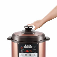 苏泊尔（SUPOR） SY-40YC10DQ电压力锅4l双胆家用智能球釜高压锅2-4人球釜内胆底盘加热4L自动恒温功能
