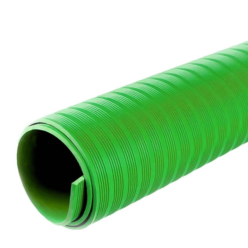 天空桥 绝缘地垫 绿色条纹 25kv 8mm*1米*10米 卷高清大图