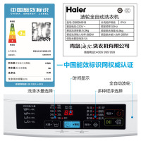 Haier/海尔洗衣机波轮小神童迷你小型全自动6.5公斤 漂洗甩二合一白色家用非变EB65M019