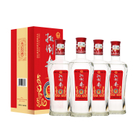 [酒厂直营]扳倒井白酒52度富贵鸿运500ml*4瓶浓香型礼盒装白酒