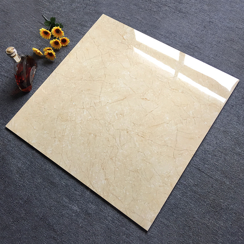 简约客厅地板砖防滑全抛釉800x800卧室餐厅地砖背景墙玻化砖瓷砖壹德