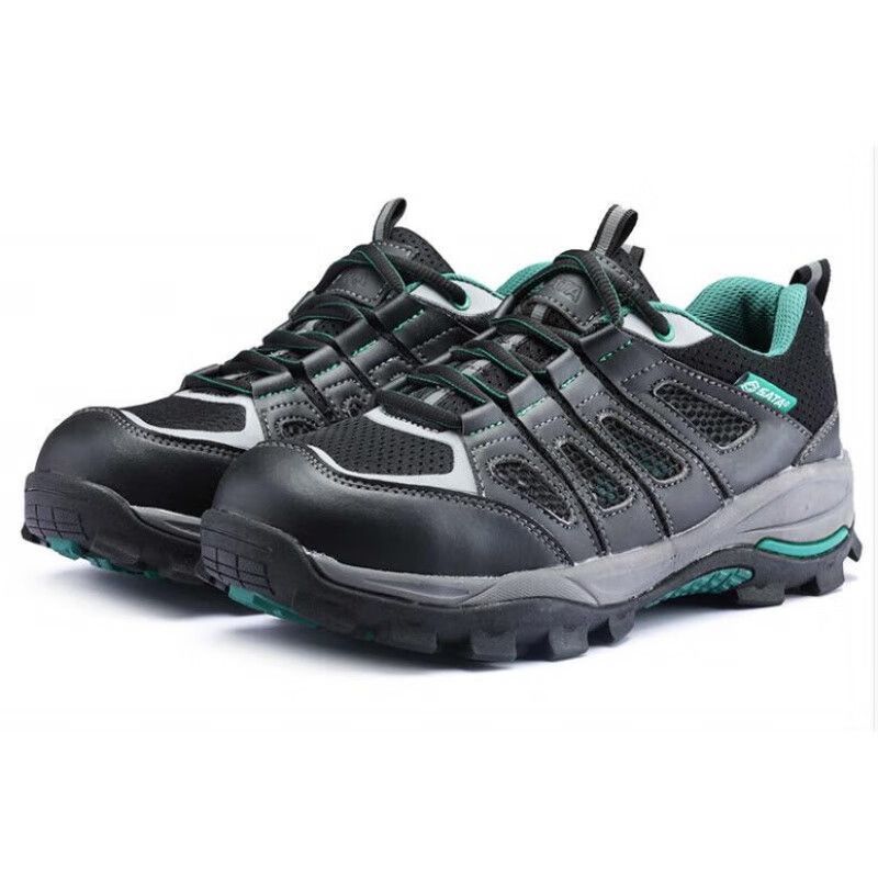 世达ff051238休闲款多功能安全鞋保护足趾防静电黑红色38码1双定制10