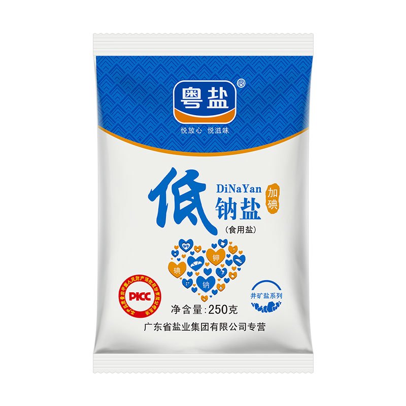 粤盐 低钠盐250g 袋