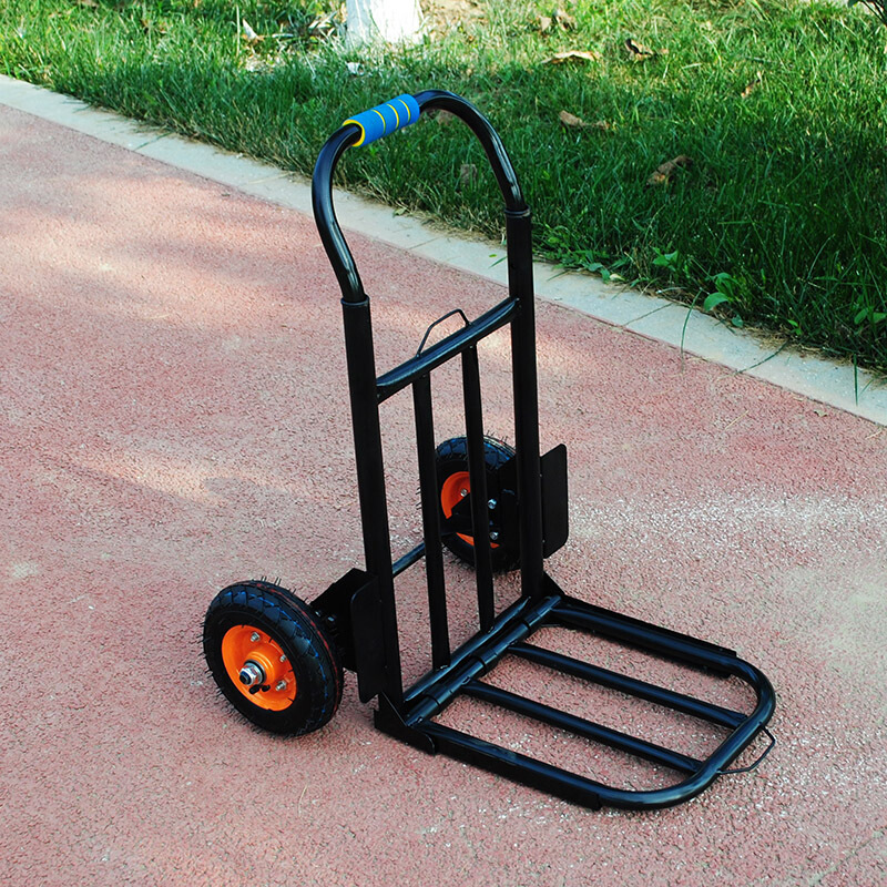 载重王老虎车手推车折叠加厚拉货车大轮工业级小拖车手拉车推货车充气