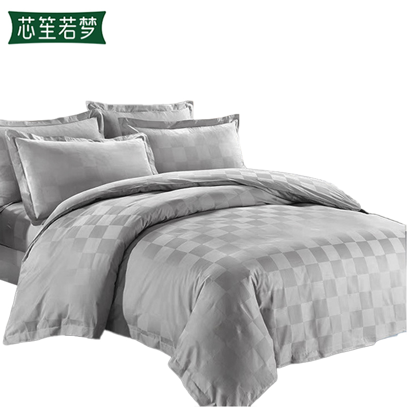 芯笙若梦 四件套 1.8M床 贡缎 套