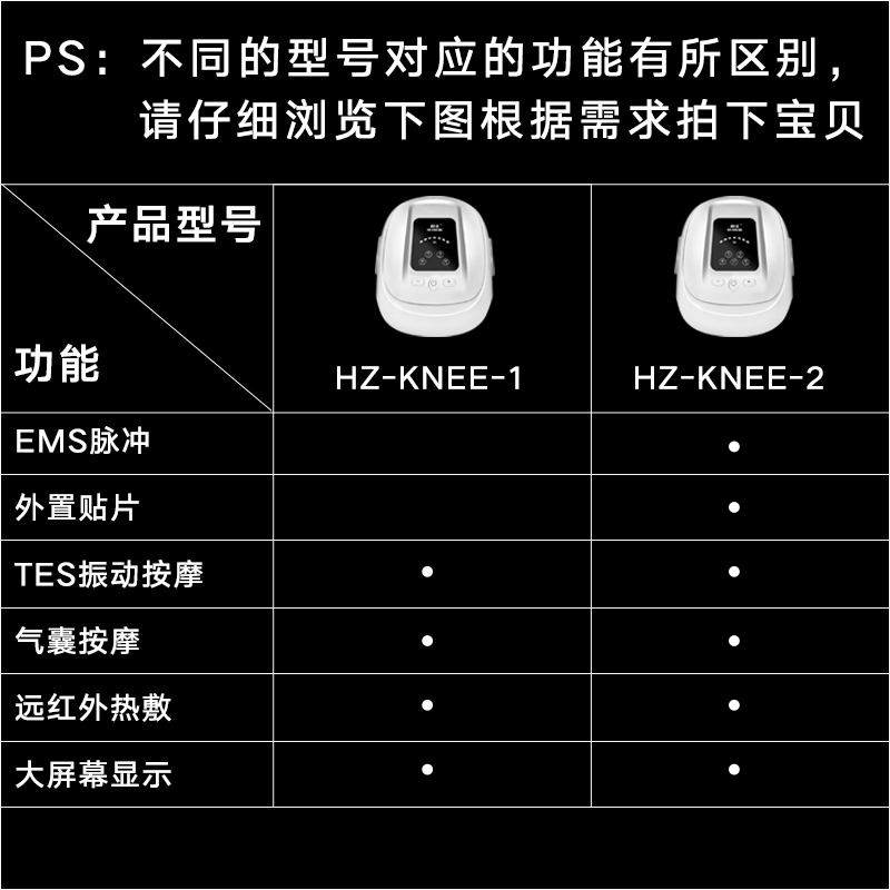 和正(HEZHENG)膝盖按摩器HZ-KNEE-1按摩器