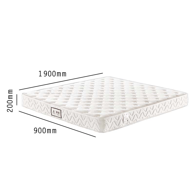 阿拉贡压缩卷包席梦思床垫独立弹簧天然乳胶超软折叠A款/软硬适中[柔软海绵+独立布袋簧]厚约20cm高清大图