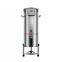 喜莱盛 9136-S25L 按键式 不锈钢色 25L 有网研磨 0402005092&&