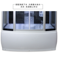 花辰HC0TX汗蒸房淋浴房 三面钢化玻璃1200*900*2000mm